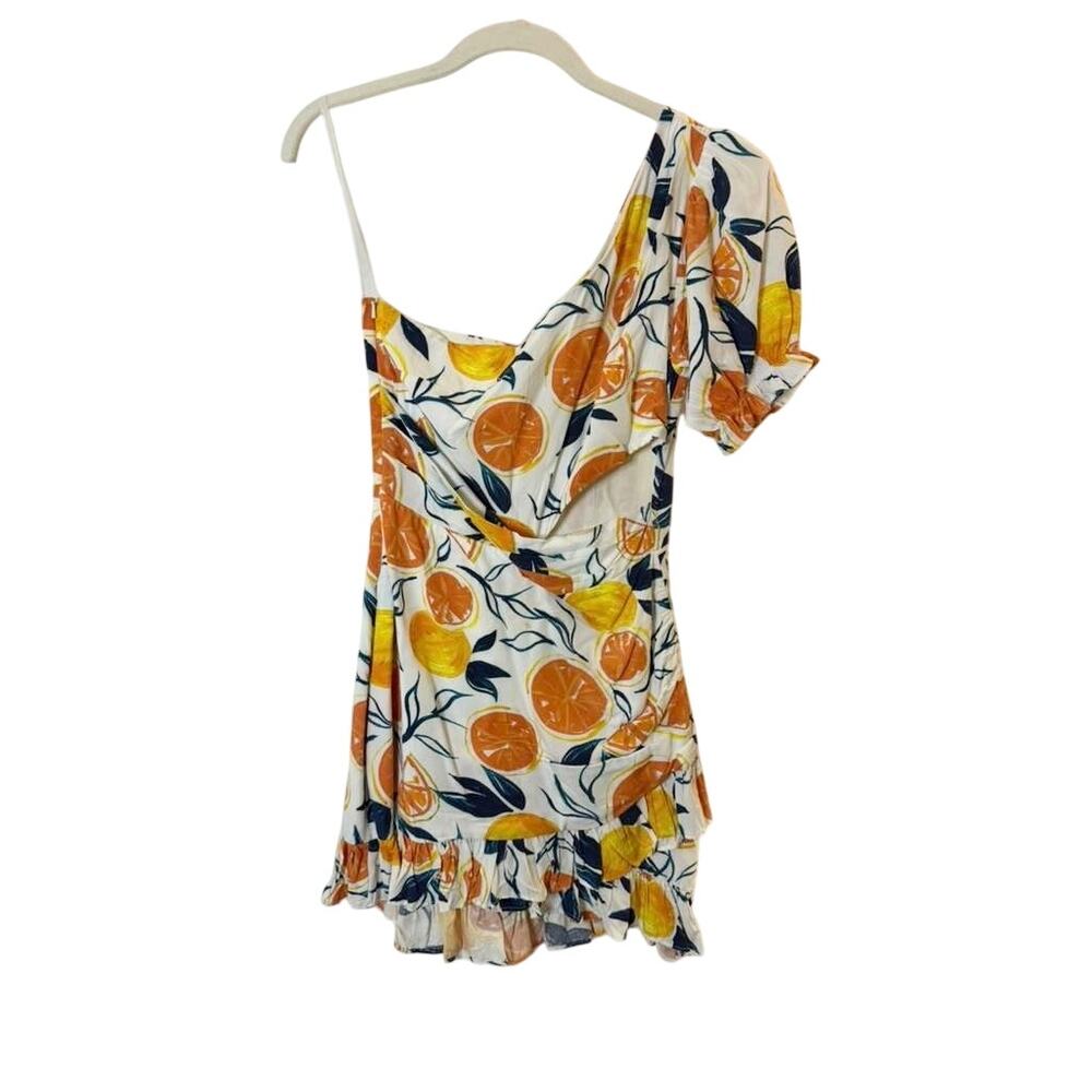 Seven Wonders Emily Mini Dress in Citrus print Women's sz. 4